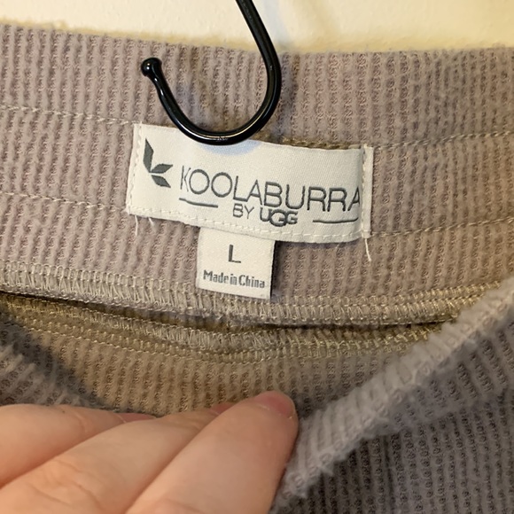 Koolaburra By UGG Cozy Tan Joggers Size Large - Picture 4 of 8